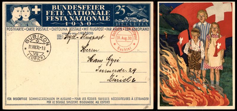 Svizzera / Aerogrammi