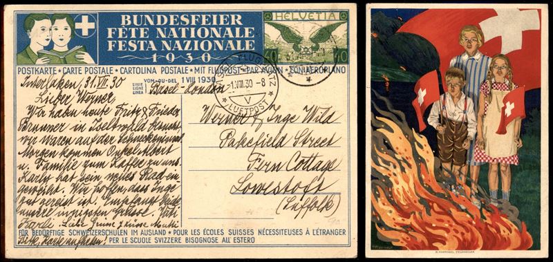 Svizzera / Aerogrammi