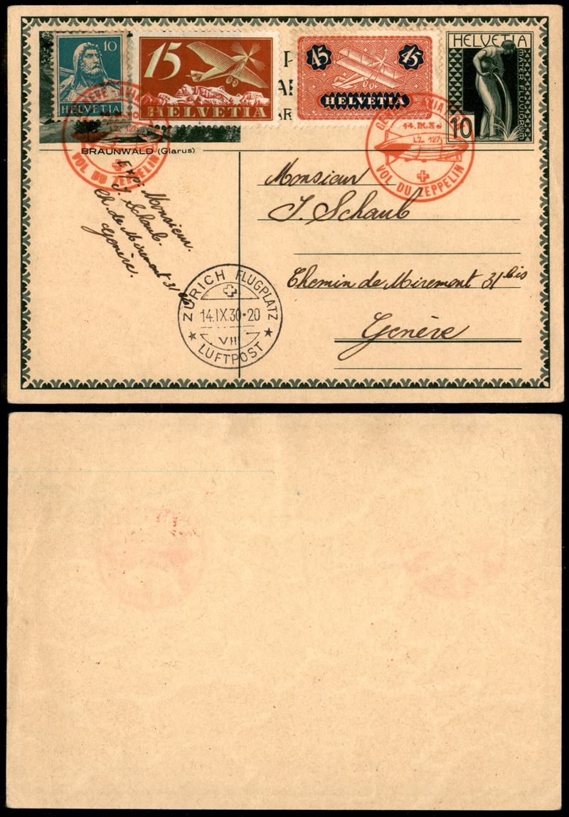 Svizzera / Aerogrammi