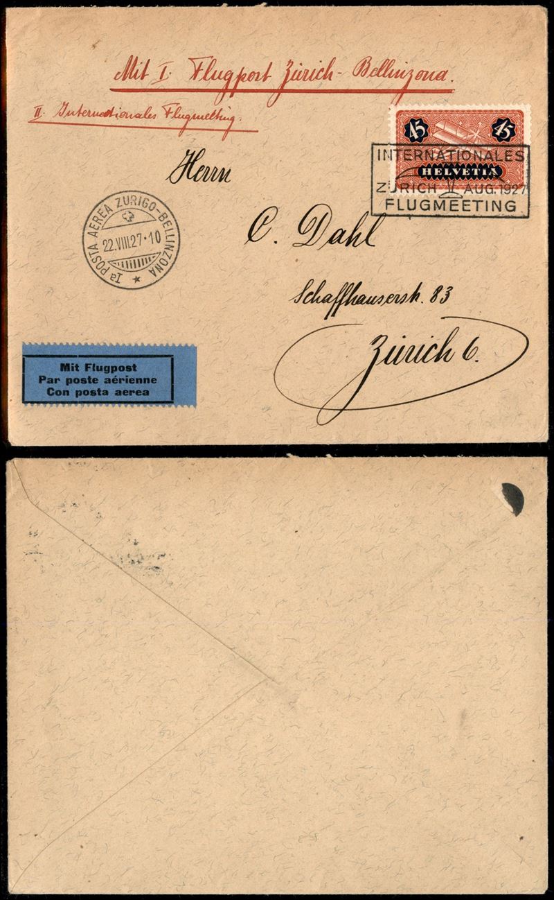 Svizzera / Aerogrammi