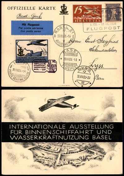 Svizzera / Aerogrammi
