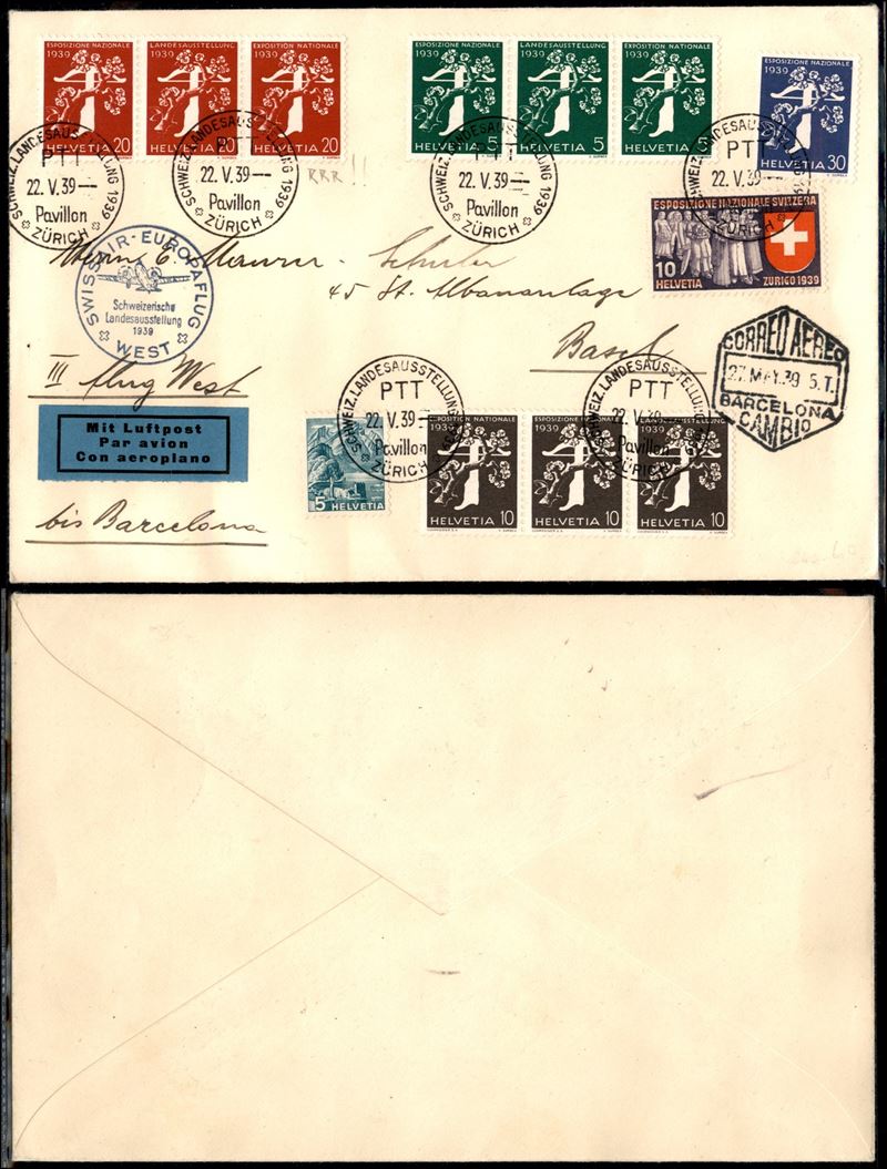 Svizzera / Aerogrammi