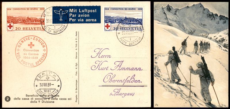 Svizzera / Aerogrammi