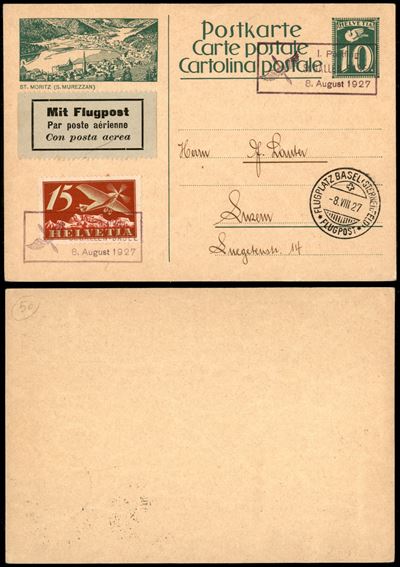 Svizzera / Aerogrammi