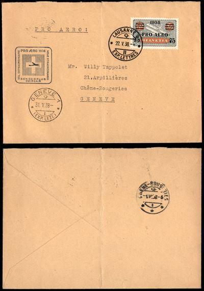 Svizzera / Aerogrammi
