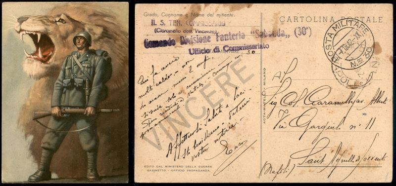 Italia / Regno / Posta Militare