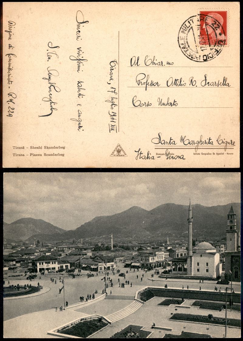 Italia / Occupazioni II Guerra Mondiale / Albania / Posta Militare