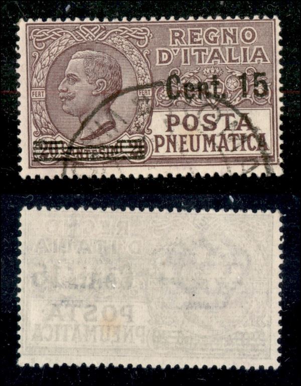 ITALIA / Regno / Posta Pneumatica