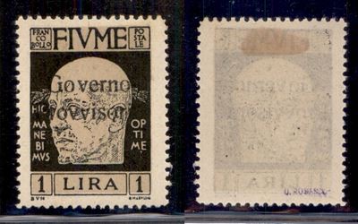 Italia / Occupazioni i Guerra Mondiale / Fiume / Posta Ordinaria