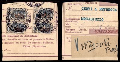 Italia / Colonie / Somalia / Pacchi Postali