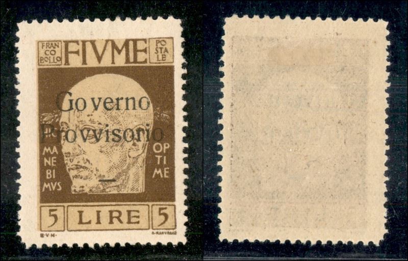 Italia / Occupazioni i Guerra Mondiale / Fiume / Posta Ordinaria