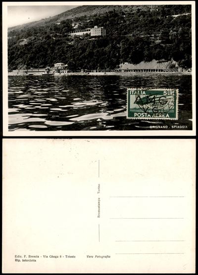 Italia / Trieste / Trieste Amg Vg / Posta Aerea