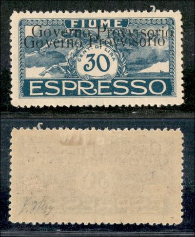 Italia / Occupazioni i Guerra Mondiale / Fiume / Espressi