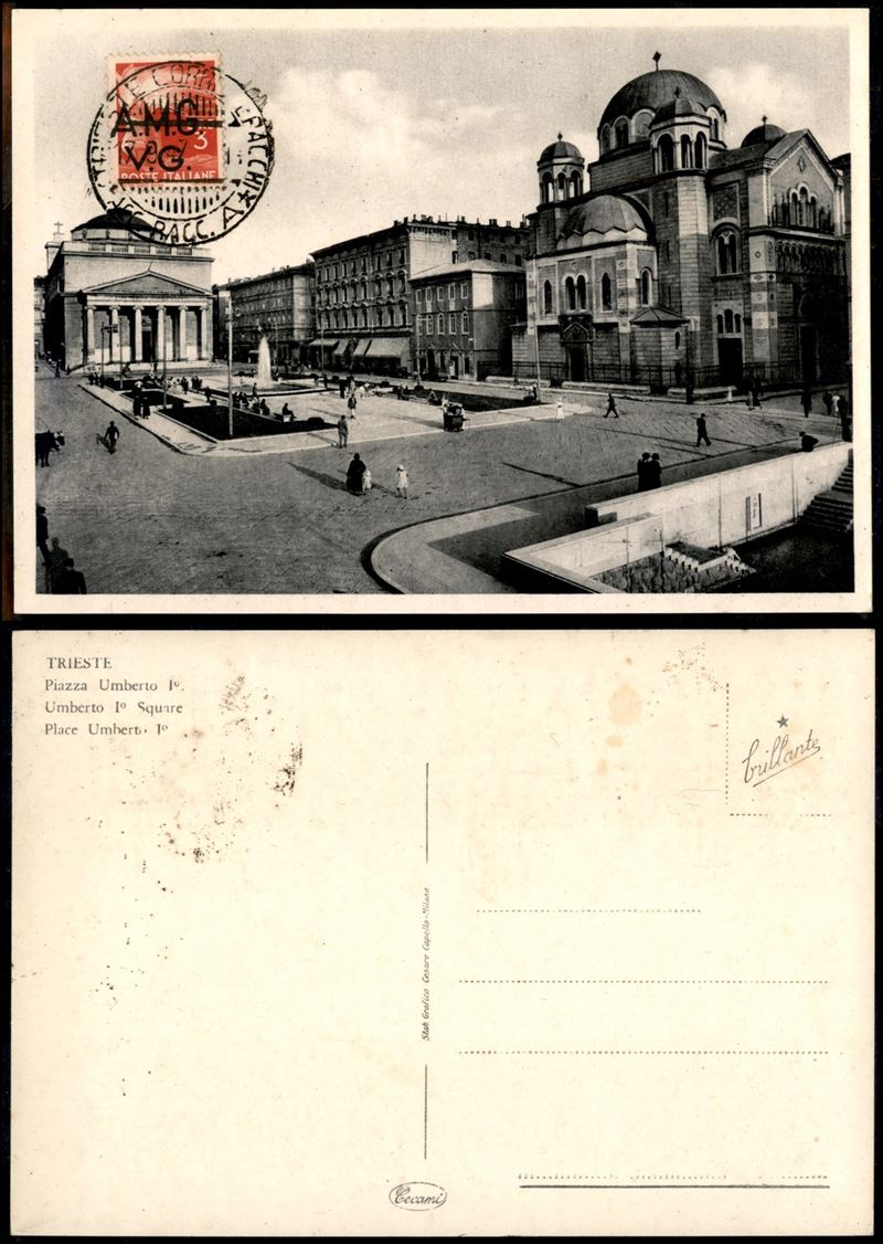 Italia / Trieste / Trieste Amg Vg / Posta Ordinaria