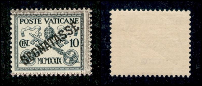 Vaticano / Segnatasse