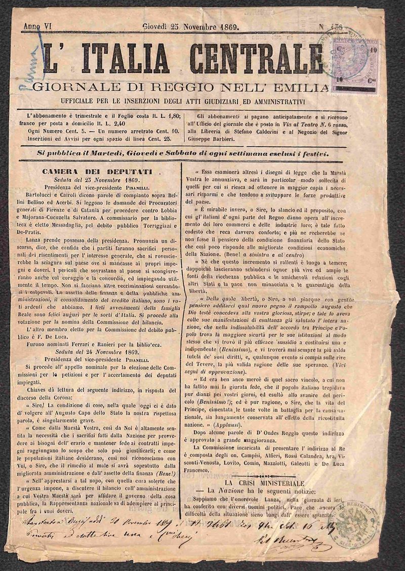 Italia / Regno / Marche da Bollo