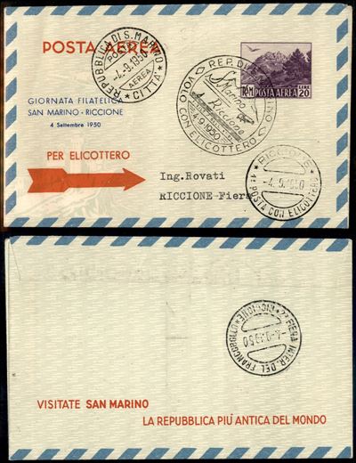 San Marino / Posta Aerea