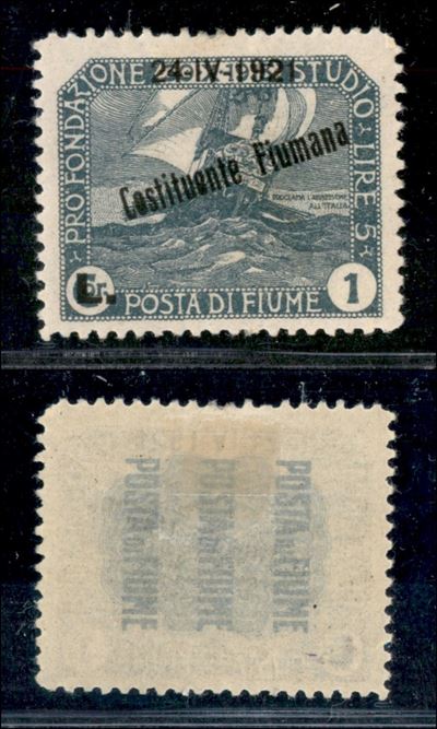 Italia / Occupazioni i Guerra Mondiale / Fiume / Posta Ordinaria