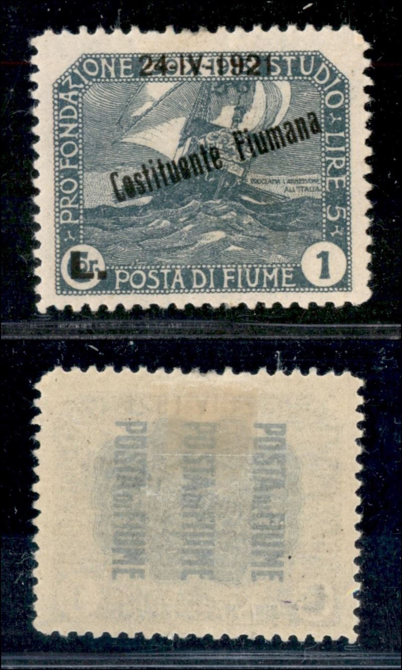 Italia / Occupazioni i Guerra Mondiale / Fiume / Posta Ordinaria