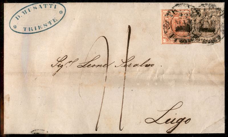 ITALIA / Antichi Stati Italiani / Lombardo Veneto / Territori Italiani d'Austria / Posta ordinari...