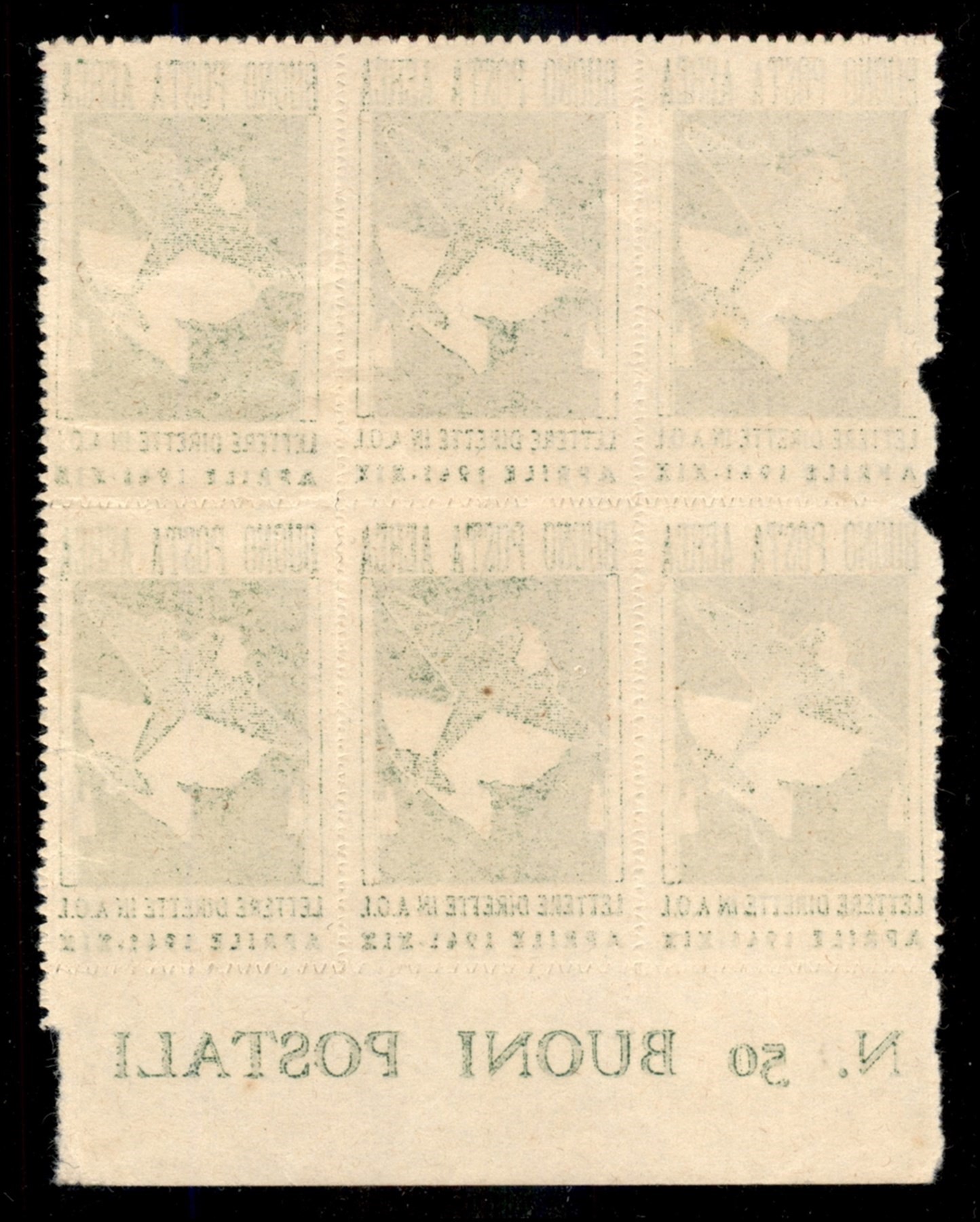 Italia / Colonie / Africa Orientale Italiana / Franchigia Militare