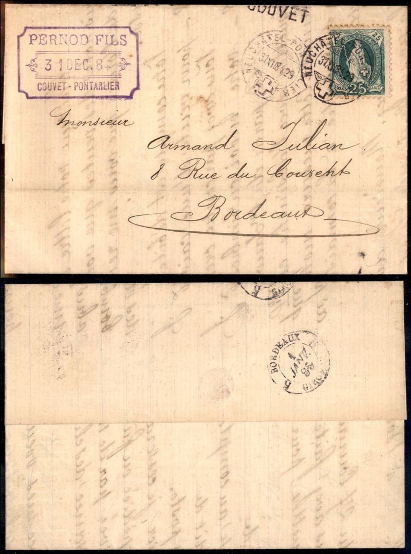 Svizzera / Posta Ordinaria