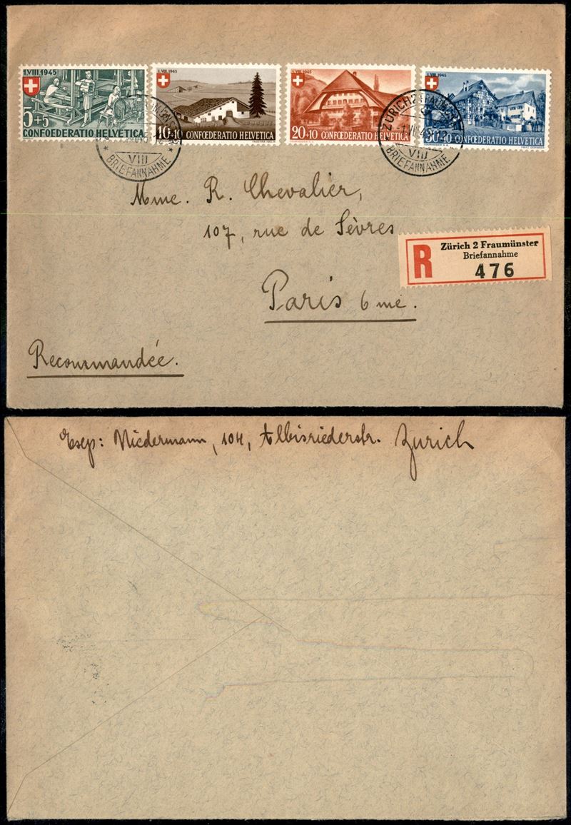 Svizzera / Posta Ordinaria