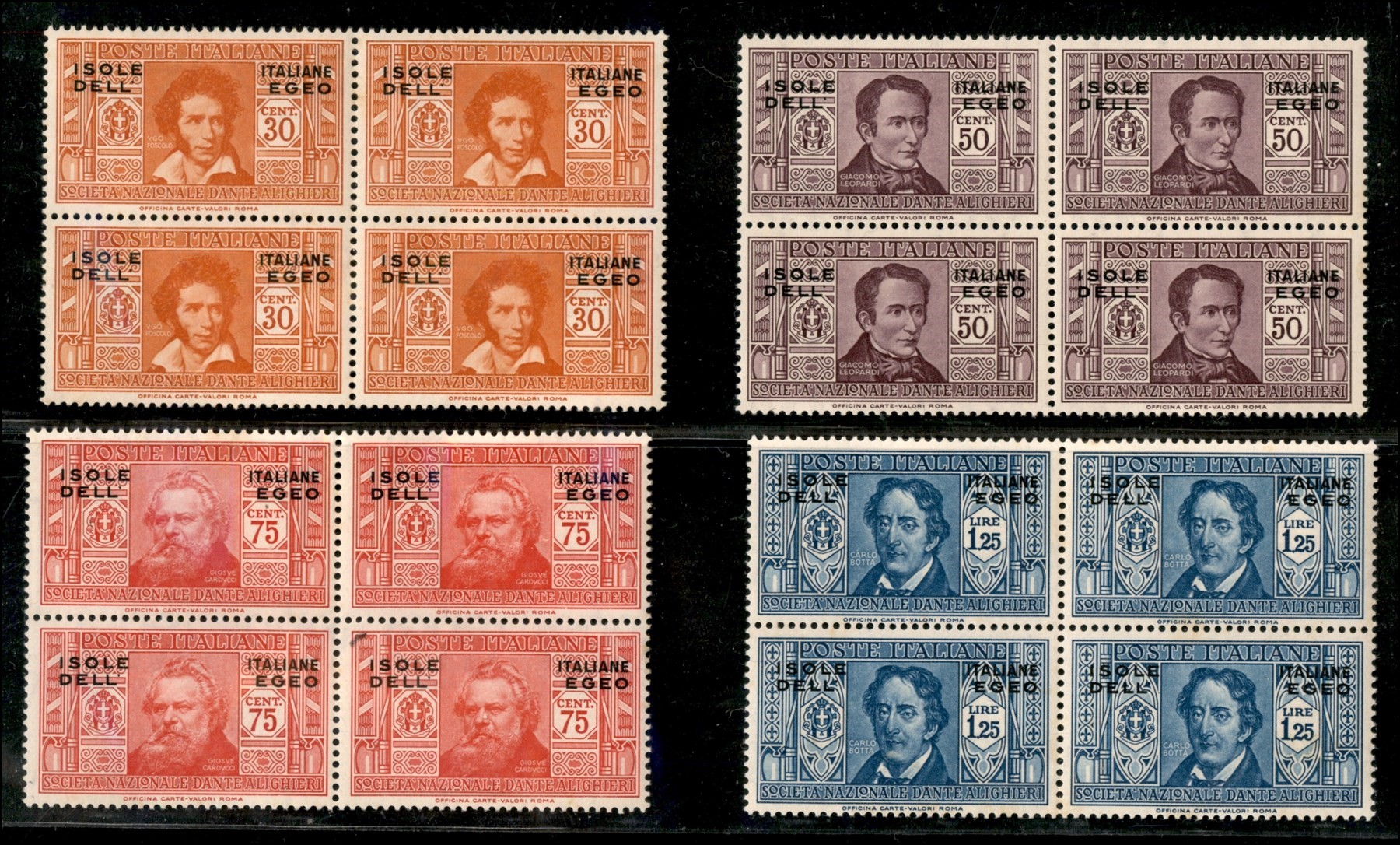 Italia / Colonie / Egeo / Emissioni Generali / Posta Ordinaria