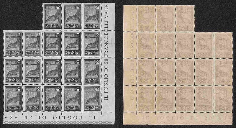 Italia / Colonie / Egeo / Emissioni Generali / Posta Ordinaria