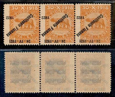 Italia / Occupazioni i Guerra Mondiale / Fiume / Posta Ordinaria