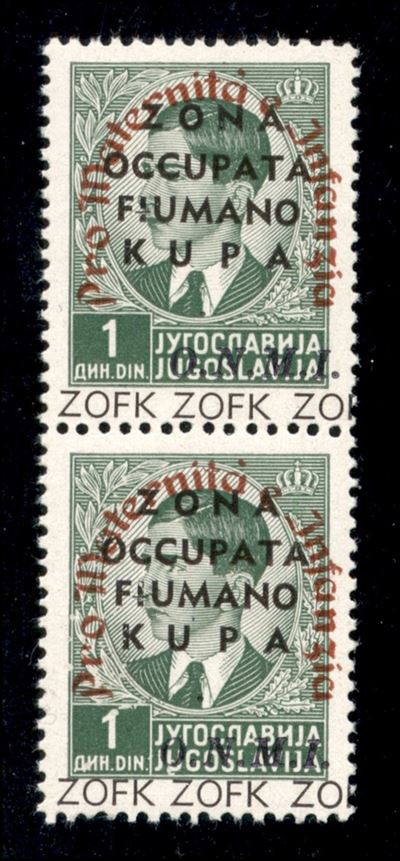 Italia / Occupazioni II Guerra Mondiale / Zona Fiumano Kupa / Posta Ordinaria