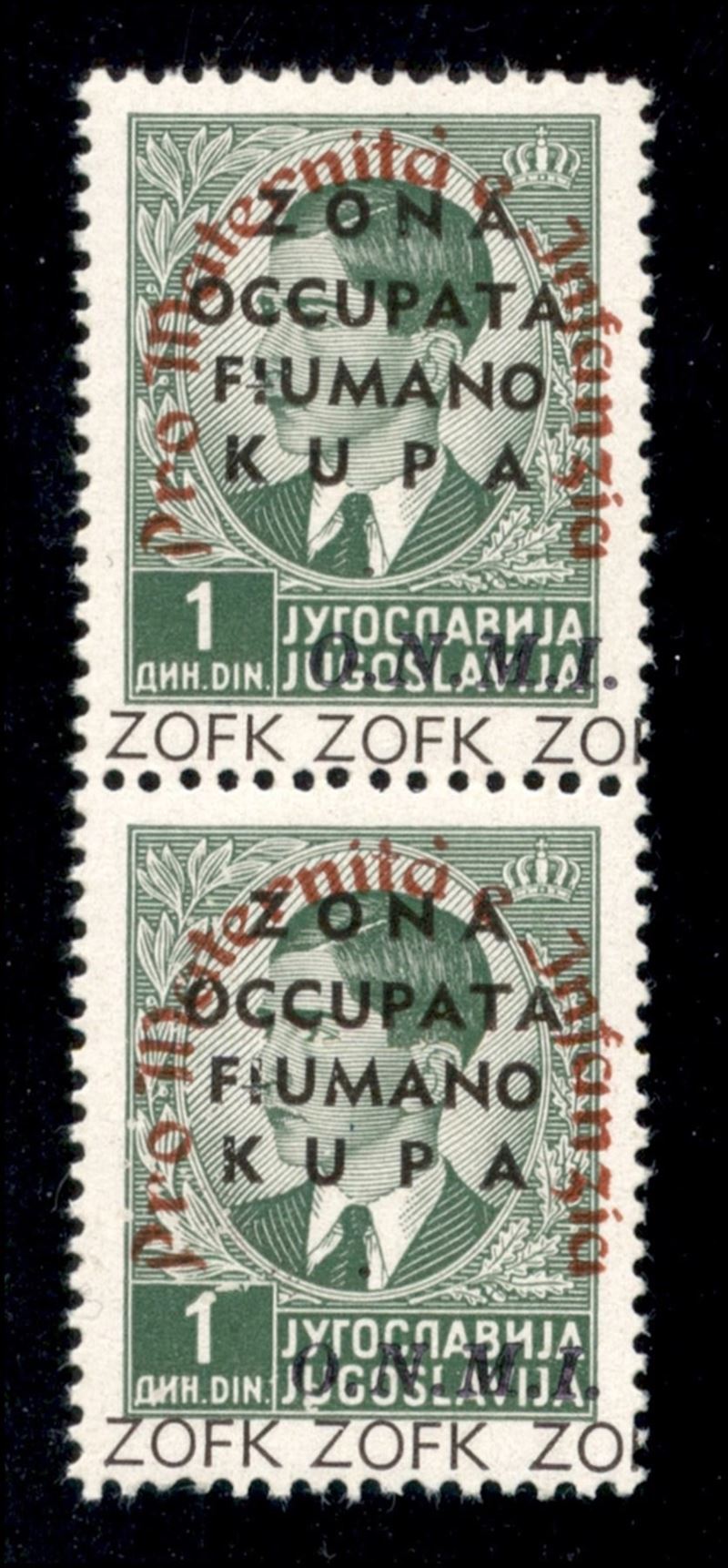 Italia / Occupazioni II Guerra Mondiale / Zona Fiumano Kupa / Posta Ordinaria