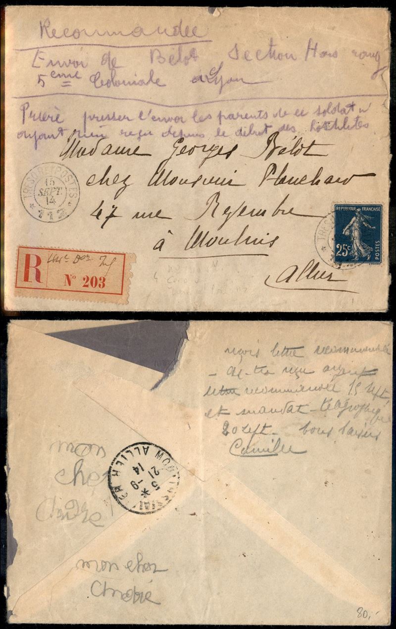 Francia / Posta Militare