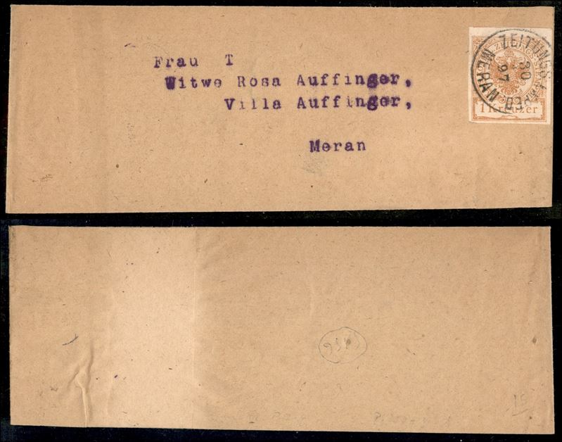 ITALIA / Antichi Stati Italiani / Lombardo Veneto / Territori Italiani d'Austria / Segnatasse gio...