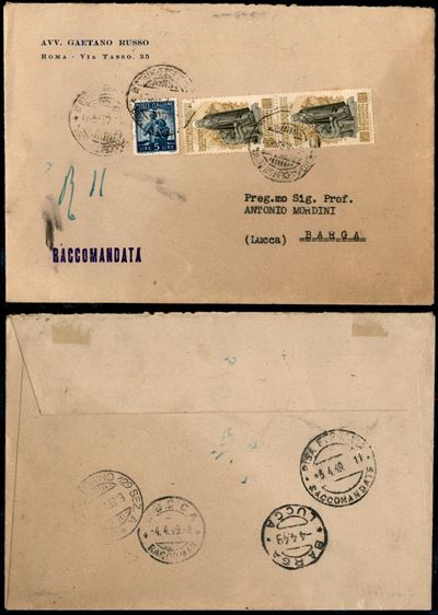 Italia / Repubblica / Posta Ordinaria
