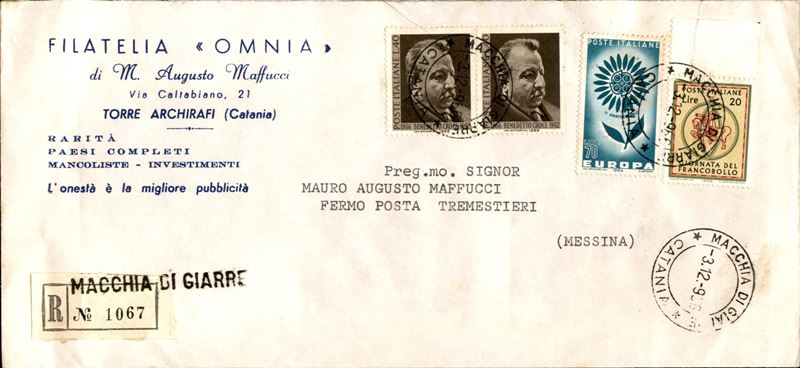 Italia / Repubblica / Posta Ordinaria