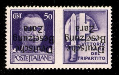 Italia / Occupazioni Straniere di Territori Italiani / Occupazione Tedesca / Zara / Posta Ordinar...