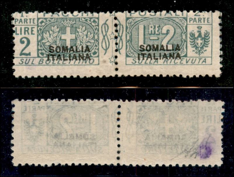Italia / Colonie / Somalia / Pacchi Postali