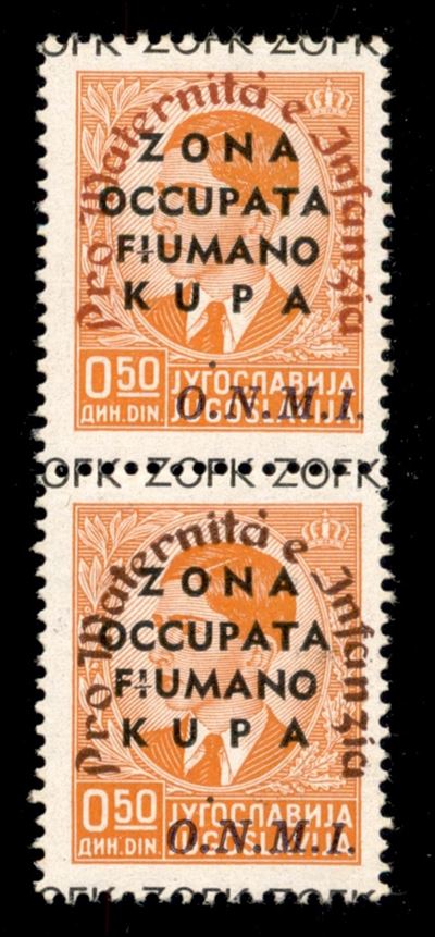 Italia / Occupazioni II Guerra Mondiale / Zona Fiumano Kupa / Posta Ordinaria