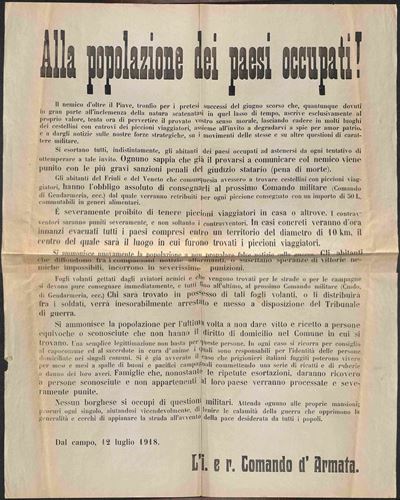 Italia / Occupazioni i Guerra Mondiale / Posta Militare