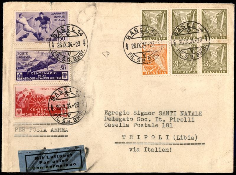 Italia / Colonie / Libia / Aerogrammi