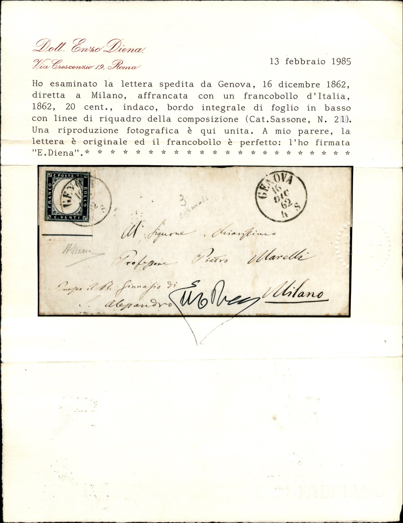 ITALIA / Regno / Posta ordinaria