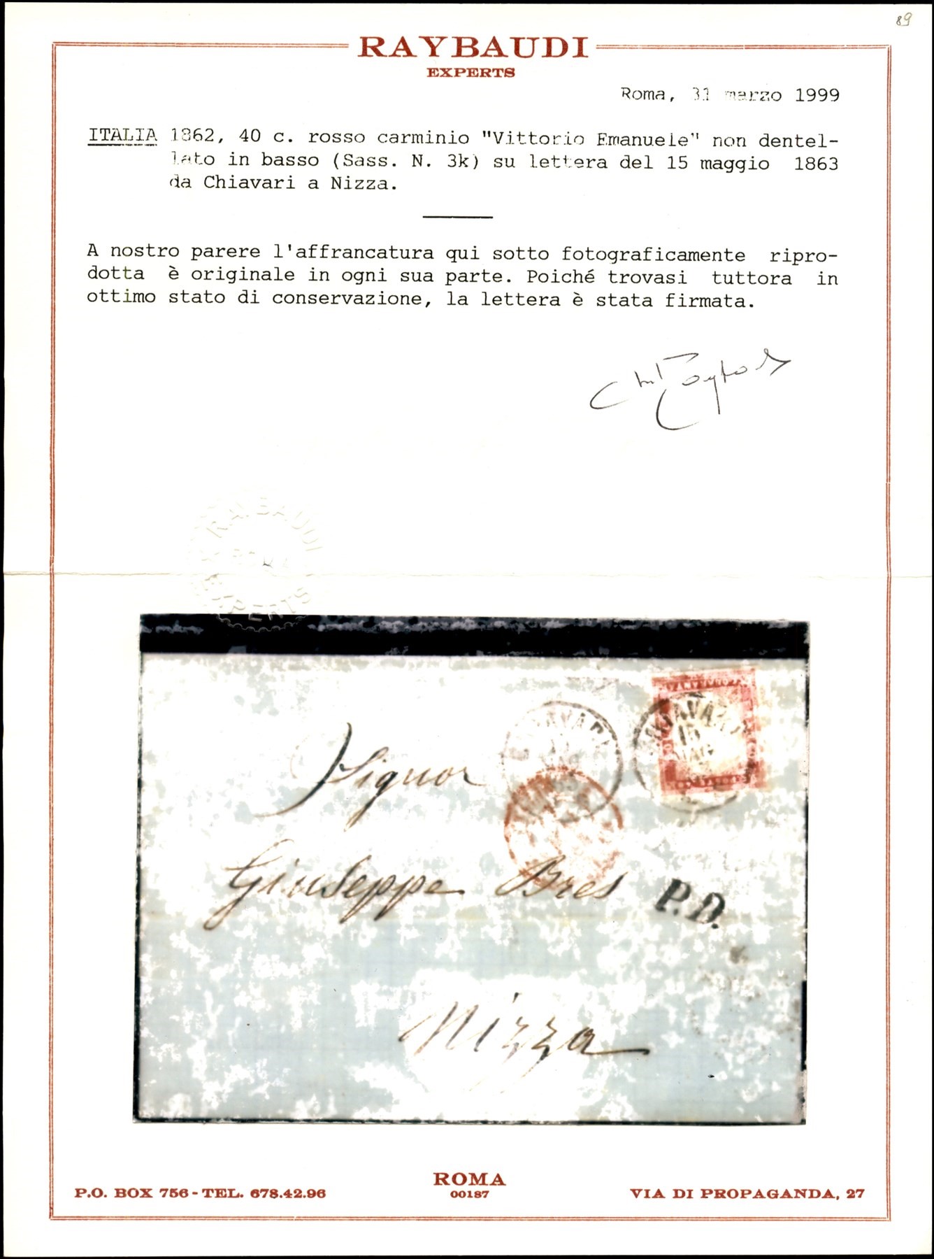 ITALIA / Regno / Posta ordinaria