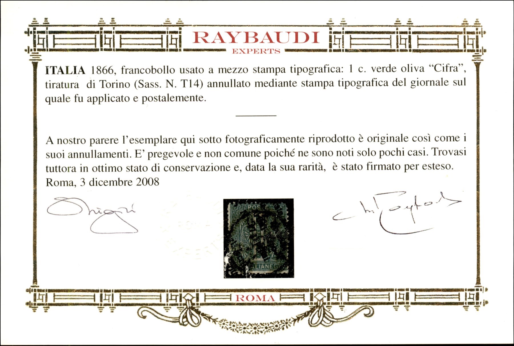 Italia / Regno / Posta Ordinaria