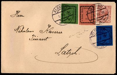 Italia / Occupazioni i Guerra Mondiale / Merano / Posta Ordinaria