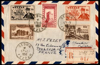 Italia / Occupazioni Straniere delle Colonie / Occupazione Francese / Fezzan Territorio Militare ...