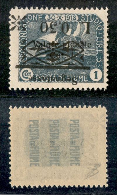 Italia / Occupazioni i Guerra Mondiale / Fiume / Segnatasse