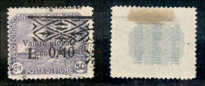 Italia / Occupazioni i Guerra Mondiale / Fiume / Segnatasse