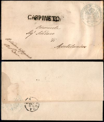Italia / Prefilateliche / Stato Pontificio