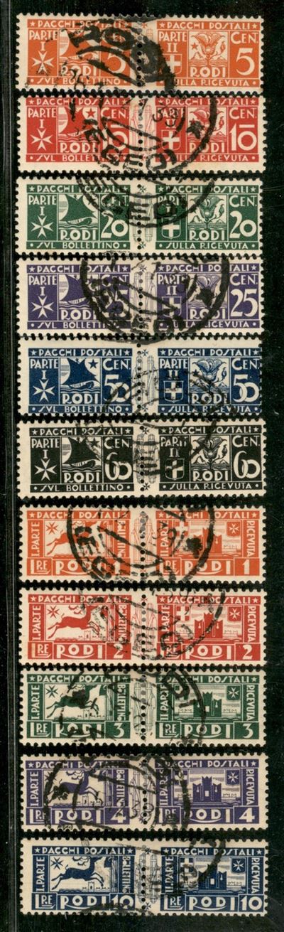 Italia / Colonie / Egeo / Emissioni Generali / Pacchi Postali